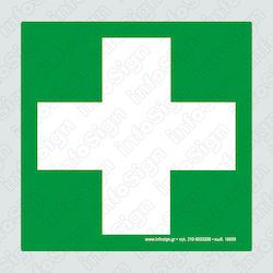 Infosign Self-adhesive Sign First Aid 17558