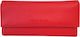 Mario Rossi Tobacco Pouch 12544 With Magnetic Clasp 16x8cm Red
