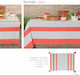 Nef-Nef Homeware Spongle Placemat Fabric Orange 48x33cm 1pcs