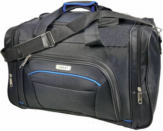 RCM B707B-20 Σακ Βουαγιάζ 37.5lt Μαύρο Υφασμάτινο Μ50xΠ25xΥ30εκ.