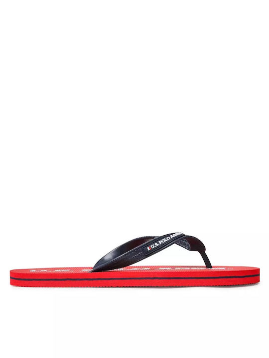U.S. Polo Assn. Vaia Ανδρικά Flip Flops Μαύρα