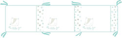 Kikka Boo Little Fox Crib Bumpers Classic Inside White 35x210cm