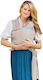 Moby Marsupiu Wrap Elements cu Greutate Maximă 15kg Taupe