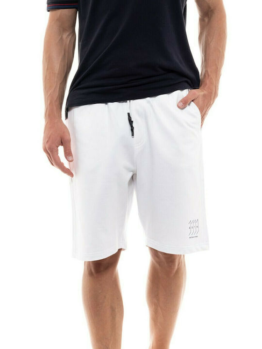 Biston Men's Athletic Shorts White