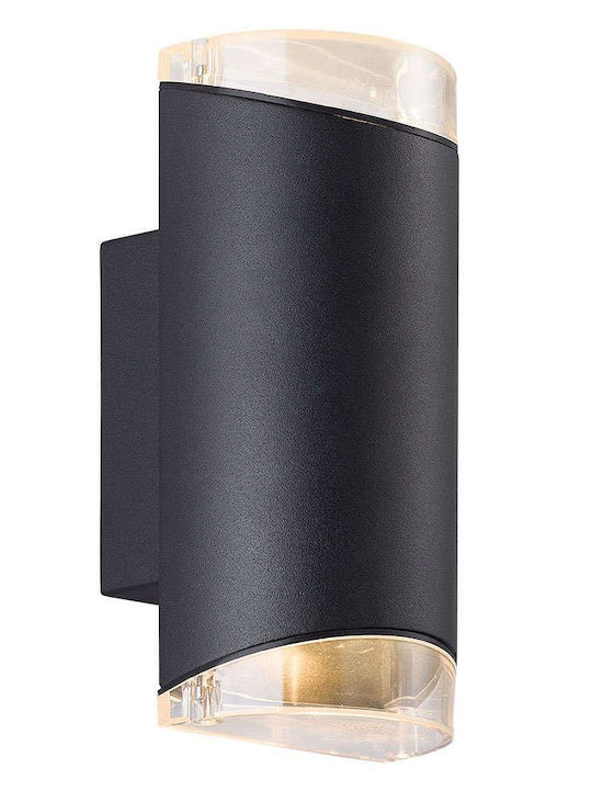 Nordlux Arn Wall-Mounted Outdoor Ceiling Light GU10 IP44 Double Beam 11x22εκ.