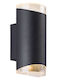 Nordlux Arn Wall-Mounted Outdoor Ceiling Light GU10 IP44 Double Beam 11x22εκ.