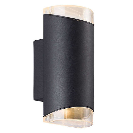 Nordlux Arn Aplica de exterior montată pe perete GU10 IP44 Dublu Fascicul 11x22εκ.