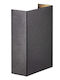 Nordlux Fold 10 Стенен Външен Плафон LED IP54 5.4W с Топло бяло Светлина 10.5x14.8x14.8εκ.