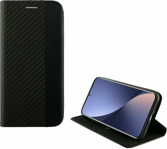 Idol 1991 Elite Anti-RFID Book Δερματίνης Μαύρο (Xiaomi 12 Pro)
