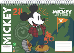 Gim Μπλοκ Ζωγραφικής Mickey A4 21x29.7cm 30 Φύλλα Gim Μπλοκ Ζωγραφικής Mickey A4 21x29.7cm 30 Φύλλα