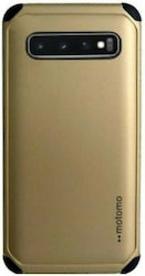 Motomo Tough Armor Silicone Back Cover Gold (Galaxy S10+)