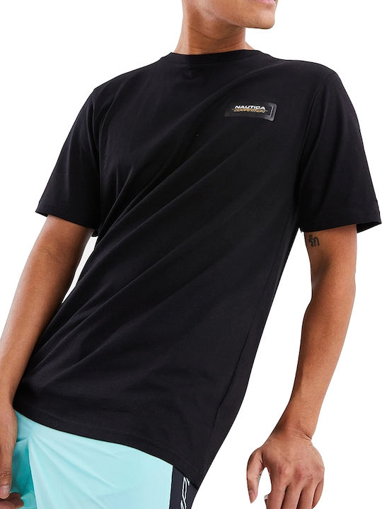 Nautica T-shirt Μαύρο