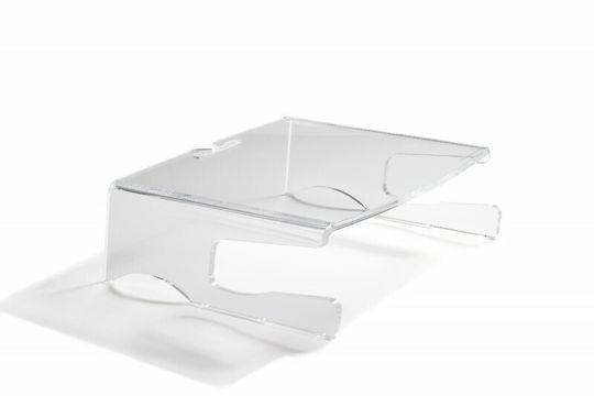Bakker Elkhuizen Q-riser 100 Schreibtisch Halterung Monitor Transparent
