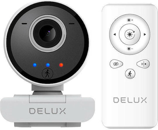 Delux DC07 Full HD 1080p Web Camera White