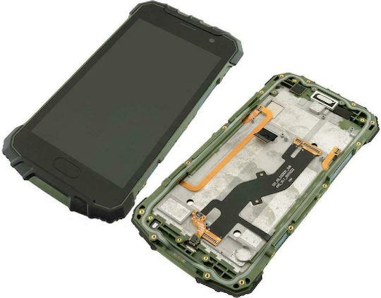 Ulefone Screen LCD with Touch Mechanism for Power Armor 2 (Green)