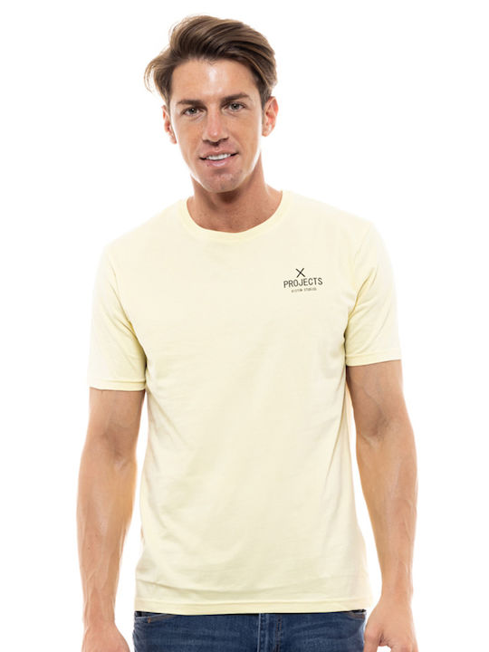 T-shirt Κίτρινο
