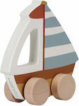 Little Dutch Vehicle Sailboat Sailors Bay made of Wood for 12++ Months