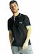 Paco & Co Herren Kurzarmshirt Polo Schwarz