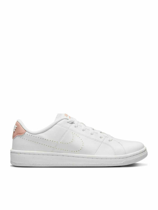 Nike Court Royale 2 Next Nature Sneakers White / Volt / Black / Rose Whisper