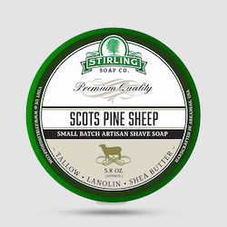 Stirling Scots Pine Sheep Săpun de Bărbierit 170ml