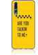 Are You Talking To Me? Back Cover Silicone Yellow (Huawei P20 Pro)