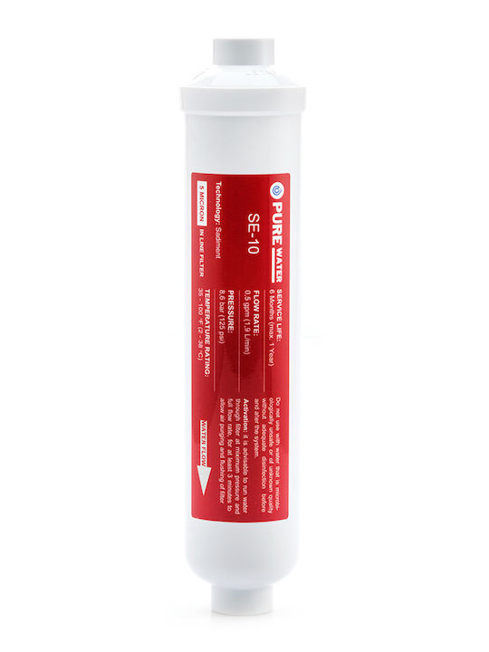 Purewater Filtru de Apă de Înlocuire Osmoză inversă din Polipropilenă SE-10 5 μm - micrometru
