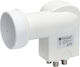 Opticum Robust LNB Quad (4 Εξόδων) με Χαμηλό Όριο Θορύβου 0.1dB
