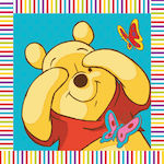 Lenjerie Disney pentru copii Bumbac 100% 30x30cm Winnie 01 Digital Print Dimcol