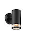 Nordlux Birk Wall-Mounted Outdoor Spot Light GU10 IP44 15.5x17.2x17.2εκ.