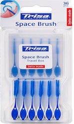 Trisa Of Switzerland Space Brush Travel Box Интердентални Четки 36 Бройки