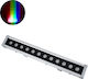 GloboStar Εξωτερικό Φωτιστικό LED Wall Washer 96W RGBW IP65 Ασημί