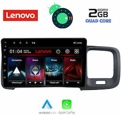 Lenovo Car Audio System for Volvo S60 Audi A7 2010-2018 (Bluetooth/USB/AUX/WiFi/GPS/Apple-Carplay/CD) with Touch Screen 9"