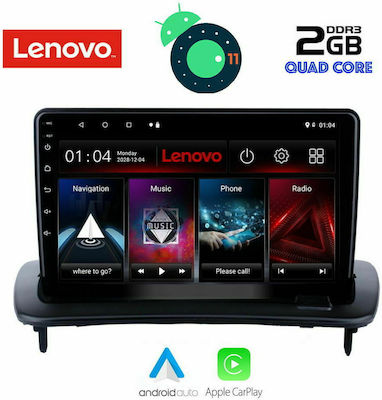 Lenovo Car Audio System for Volvo C30 / S40 Audi A7 2006-2012 (Bluetooth/USB/AUX/WiFi/GPS/Apple-Carplay/CD) with Touch Screen 9"