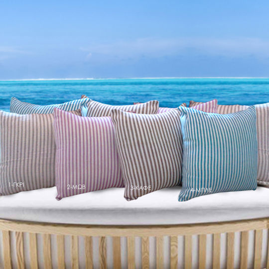 Palatex Dekorativer Kissenbezug Mykonos Lila 42x42cm Palatex Dekorativer Kissenbezug Mykonos Lila 42x42cm