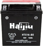 HaiJiu Μπαταρία Μοτοσυκλέτας HTX16-BS με Χωρητικότητα 14Ah