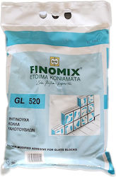 Finomix GL 520 Κόλλα Υαλότουβλων Λευκή 5kg Finomix GL 520 Κόλλα Υαλότουβλων Λευκή 5kg