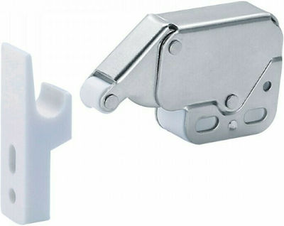 Mini Latch Fangen Kabinett Metallisch White 1Stück