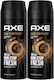 Axe Dark Temptation Non Stop Fresh Deodorant 48h In Spray 2x150ml