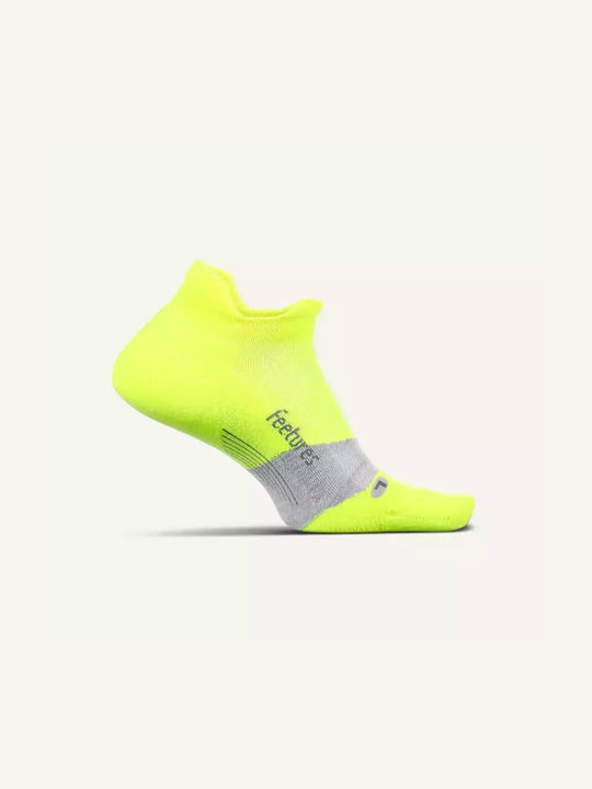 Feetures Elite Ultra Light Noshow Tab Șosete pentru Alergare Galbene 1 pereche