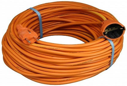 Vorel Extension Cable Cord 10m Orange