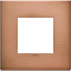 Vimar Eikon Exe Switch Frame 1 Position in Copp...