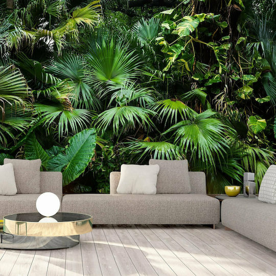 Φωτοταπετσαρία Τοίχου Sunny Jungle Υφασμάτινη 100x70cm