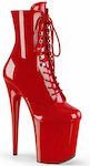 Pleaser USA Flamingo 1020 Boot Red