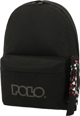 Polo Original Scarf School Bag Backpack Junior High-High School in Black color 2020