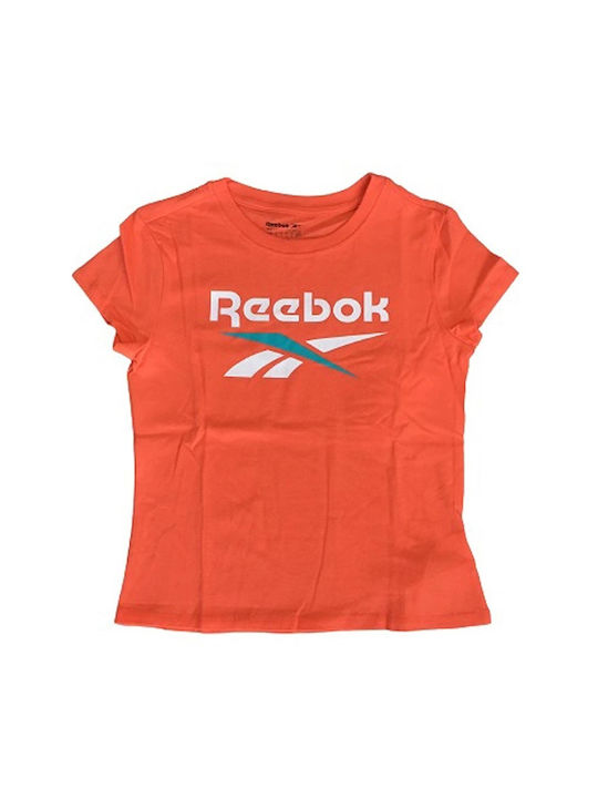 Reebok Tricou Copii Portocaliu H4475RGI-HOTCRAL