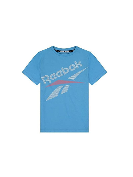 Reebok Παιδικό T-shirt Γαλάζιο GA4006