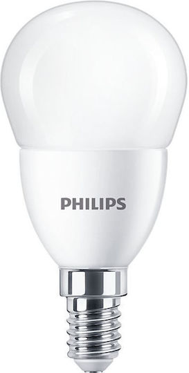 Philips CorePro LED Bulb 7W for Socket E14 and Shape P48 Natural White 115lm