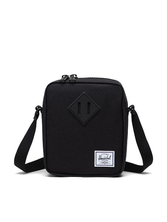 Herschel Ανδρική Τσάντα Ώμου / Χιαστί Μαύρη