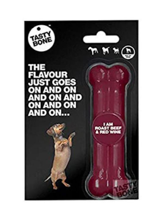 Tasty Bone Nylon Beef Wine Παιχνίδι Κόκκαλο Σκύ...