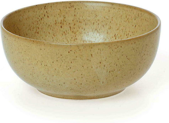 Cryspo Trio Cereal Serving Bowl Round made of Porcelain Sandy with Diameter 16cm